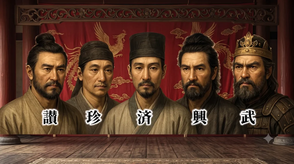 The Five Kings of Wa