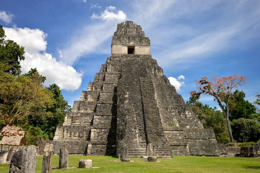 the Maya city of Tikal