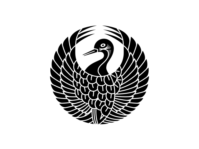 Mori-Tsuru-no-Maru-Wappen