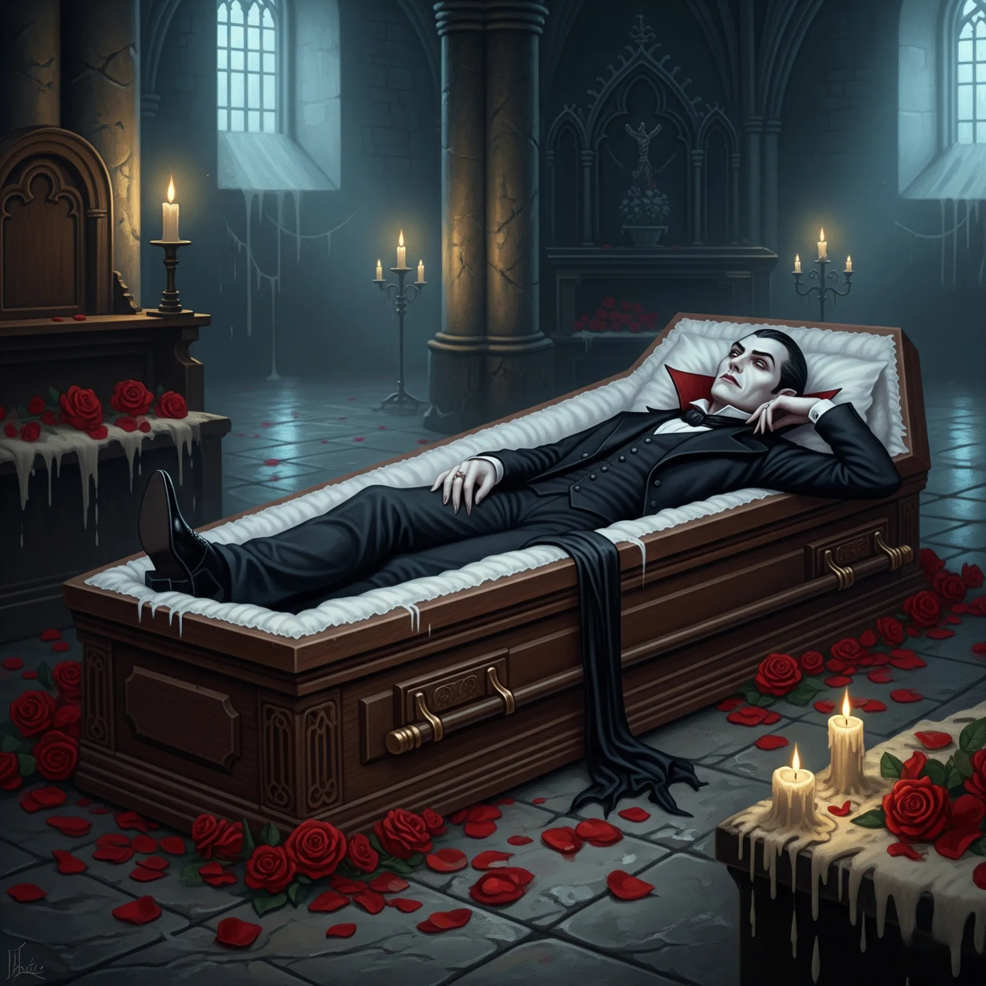 Dracula-Illustration