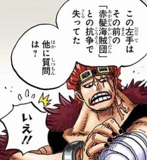 Eustass Kid left arm