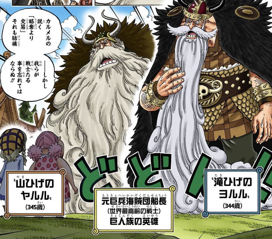 Yarul giant 345 years old Big Mom flashback