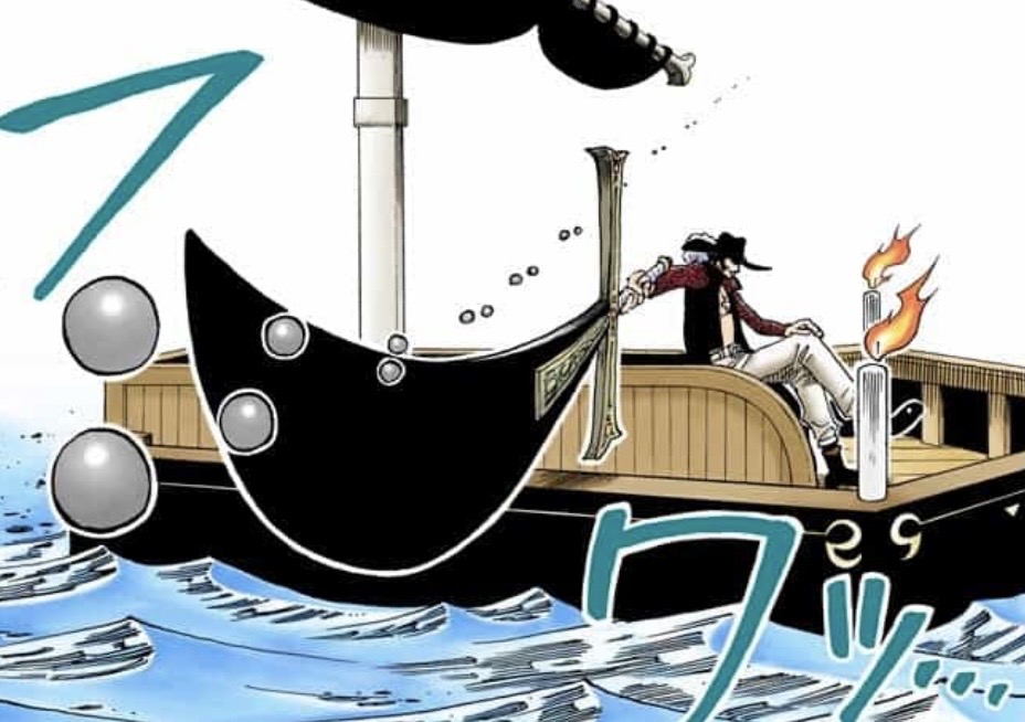 Mihawk in his coffin