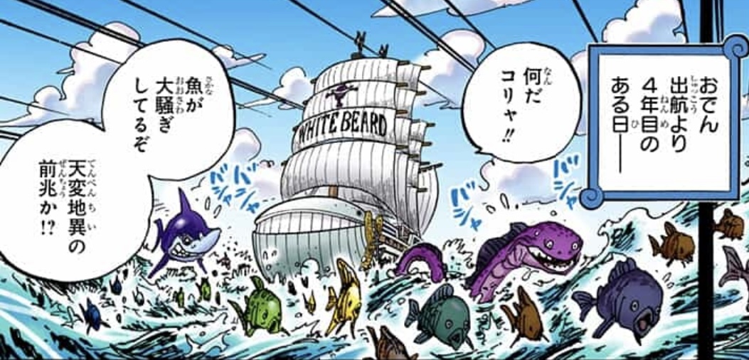 Oden and Whitebeard timeline