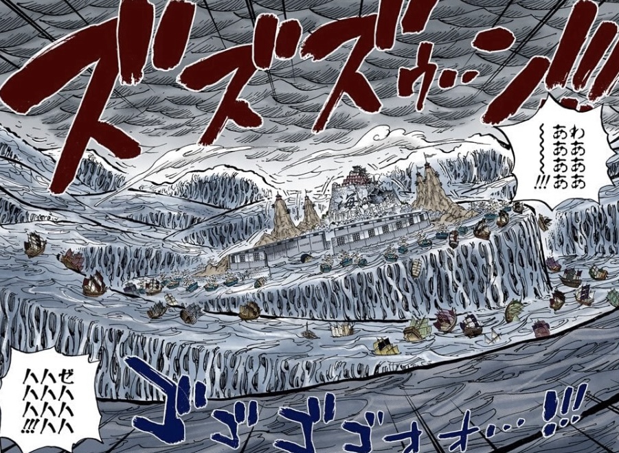 Barbe Noire Tremblement de terre - One Piece