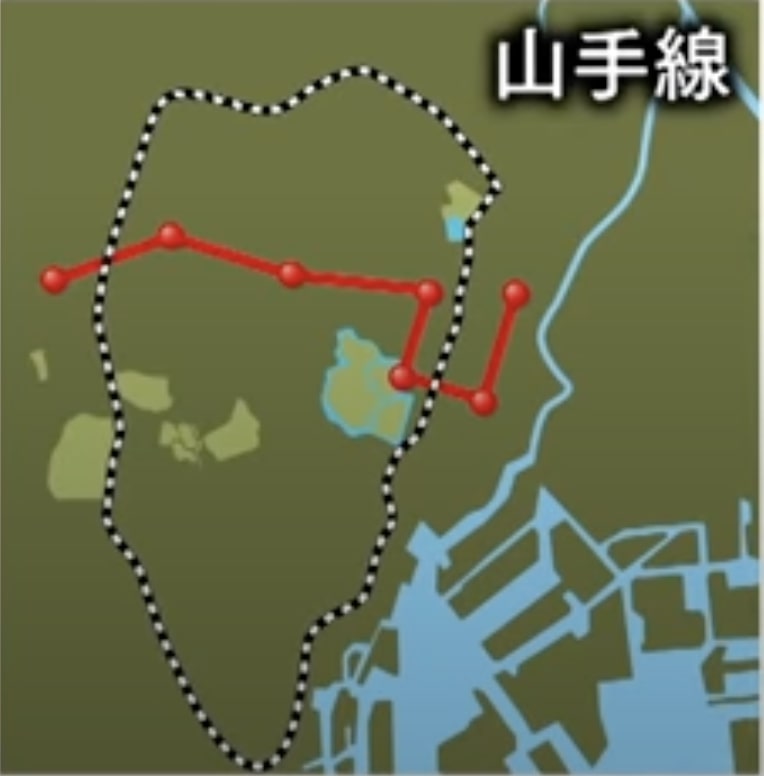 La linea Yamanote e la barriera spirituale