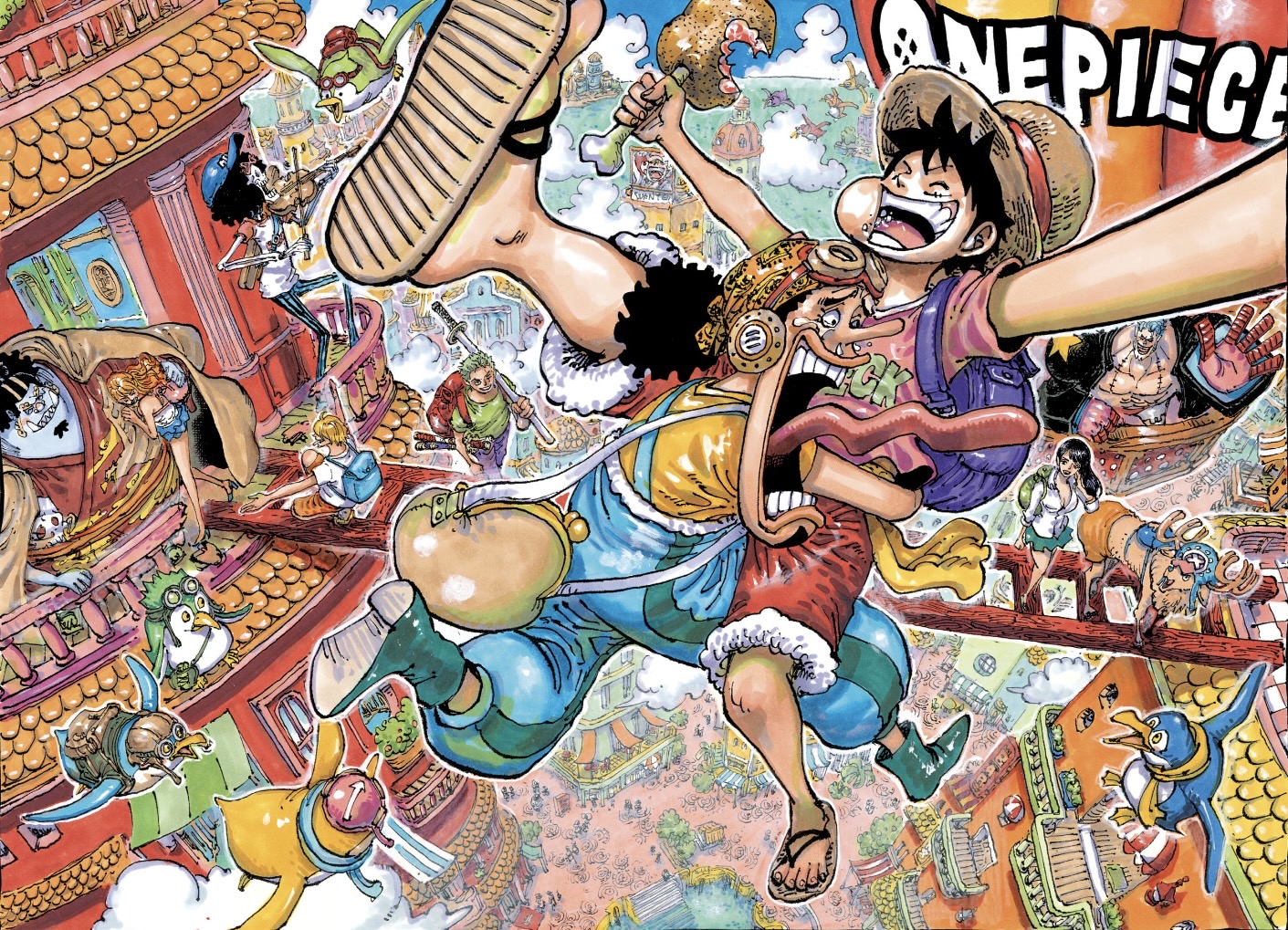 One Piece Capítulo 1155 ‘Os Piratas de Rocks’ — Buggy é o Filho de Rocks e a Linhagem do País dos Deuses [Análise]