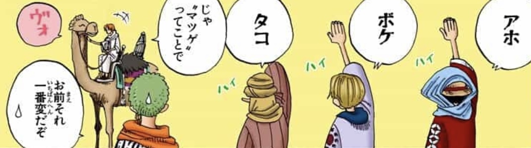 One Piece - verdadeira identidade de Nami - convenções de nomes