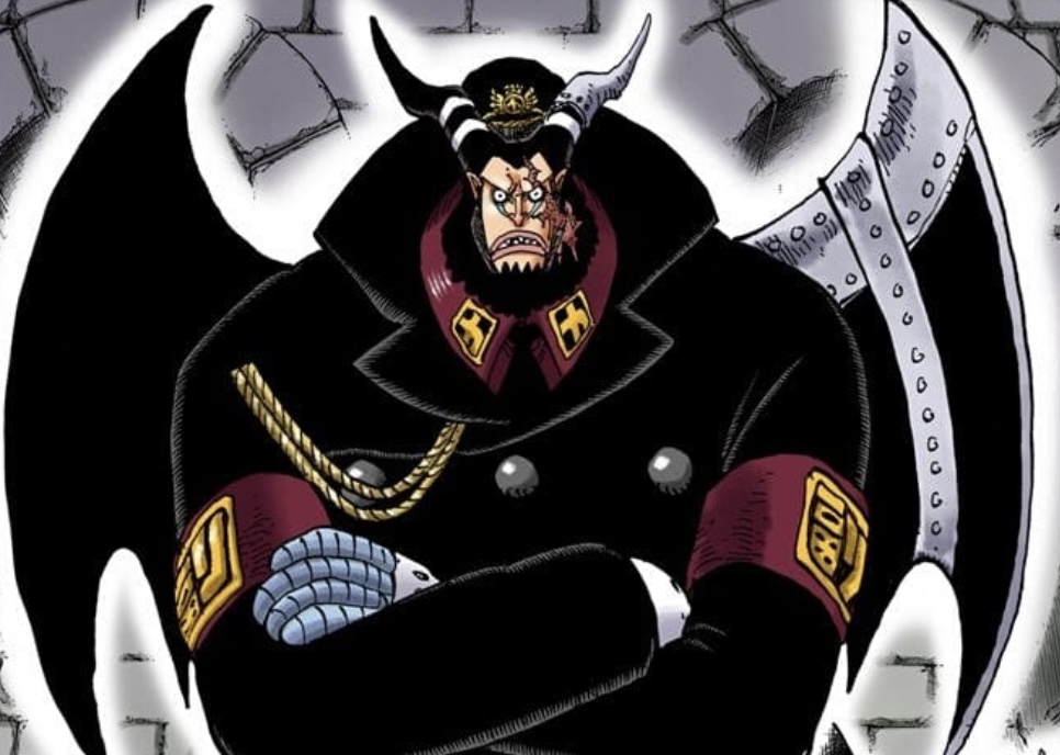 Magellan — diretor de Impel Down com asas negras
