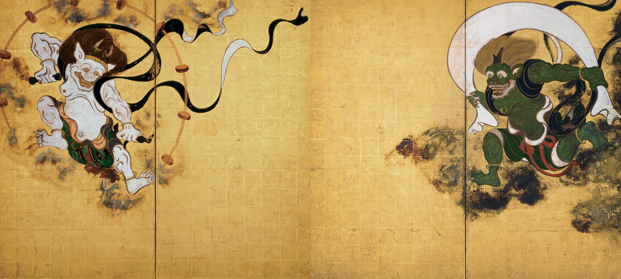 Fujin Raijin - Arte japonesa