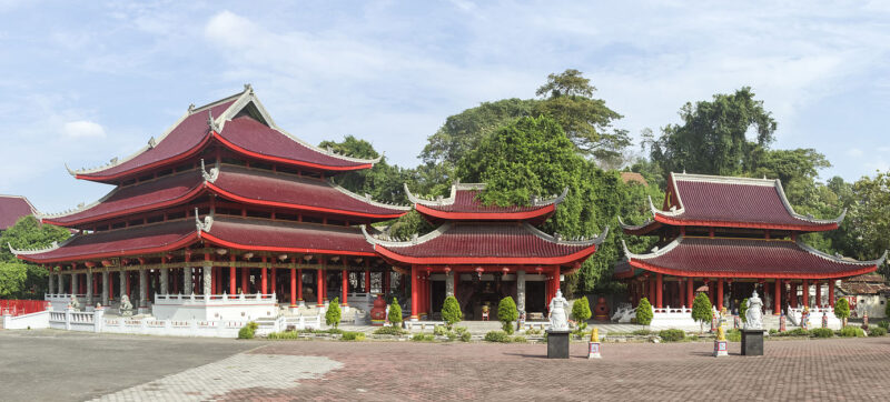 サンポーコン寺院　モデルの国　ジャヤ