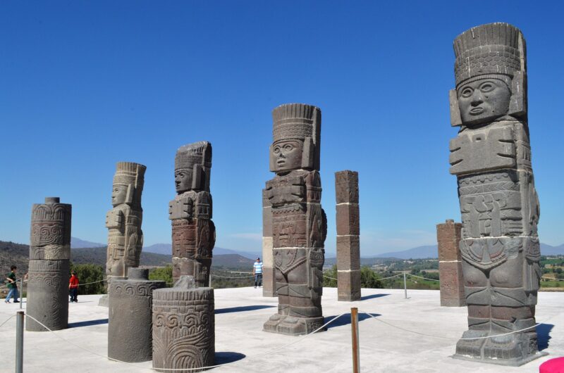 トルテカ文明のトゥーラ遺跡