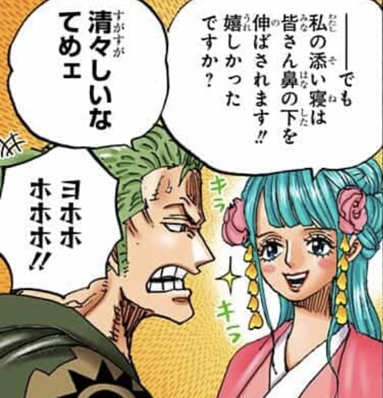ゾロ 日和 添い寝