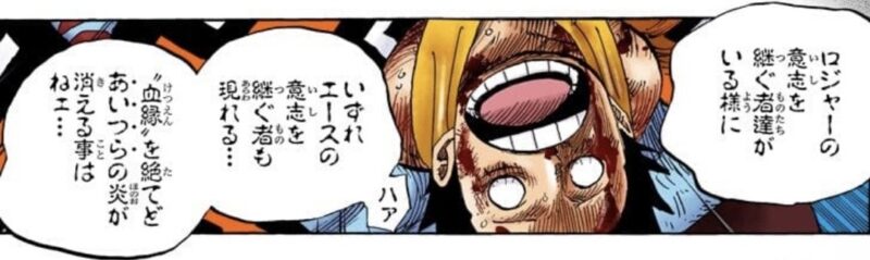 ルフィ 頂上戦争