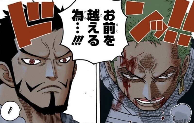 ゾロ ミホーク 越える