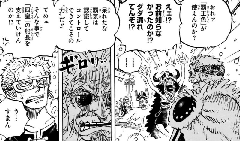 覇王色 ゾロ ダダ漏れ