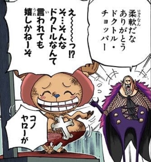 チョッパー 嬉しくねえ