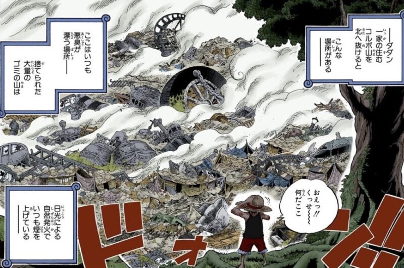 ゴミ山 ルフィ 幼少期