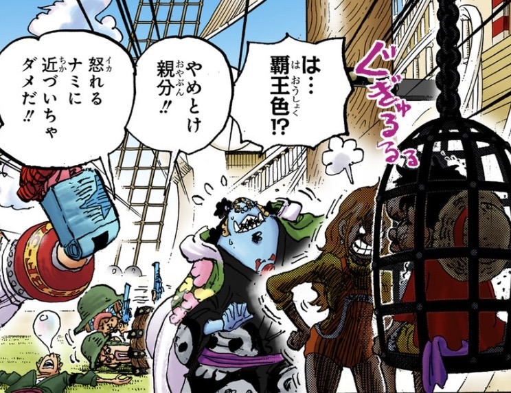 Nami anger Conqueror's Haki One Piece Vol. 105