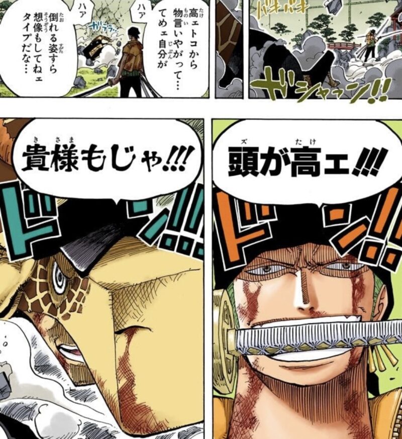 ゾロvsカク