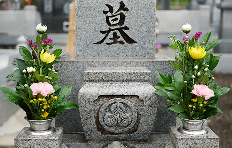 日本家紋墓碑